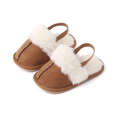 Fluffy Slipper Slides Baby Shoes