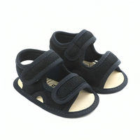 Unisex Summer Solid Color Baby Sandals