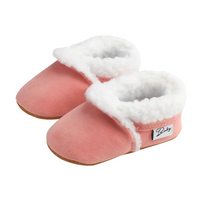 Unisex Solid Plush Baby Shoes