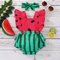 Watermelon Romper Jumpsuit Overall